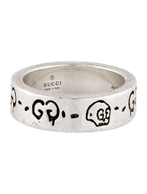 house of gucci pinky ring|gucci ghost ring price.